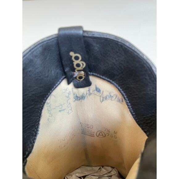 Dingo Women Vintage Black Silver Sunburst Cutout Cowboy Boots  - Size 7.5M - Picture 8 of 8